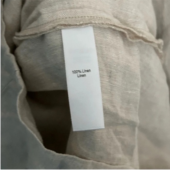 Marissa Webb Rowan Linen Button Down Romper NWT - Picture 11 of 11